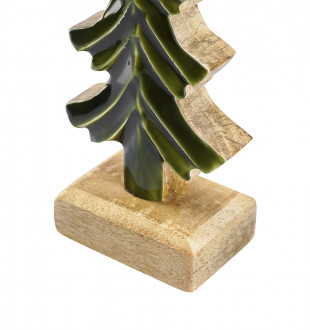 Декор новогодний festive tree из коллекции new year essential, 20 см 