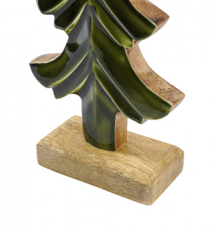 Декор новогодний festive tree из коллекции new year essential, 30 см 