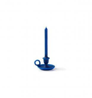 Свеча синяя Vintage 27,5 см 