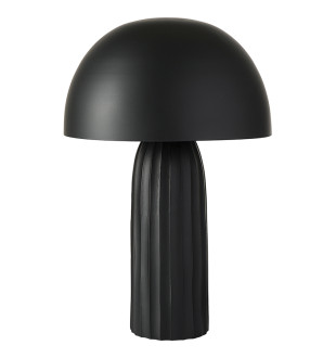 Лампа настольная texture sleek, 24х37 см, черная 