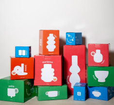 Ваза Тома — Жирный синий 