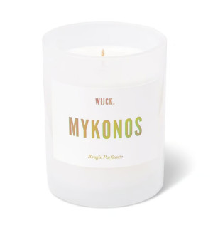 Свеча c ароматом Миконоса — Летнее издание 