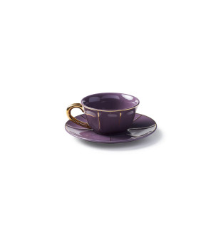Чайная пара, цвет фиолетовый, Vintage 