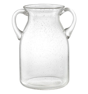 Ваза для цветов flowi, 25 см, прозрачная 