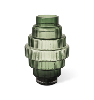 Ваза Steps Dark Green S 