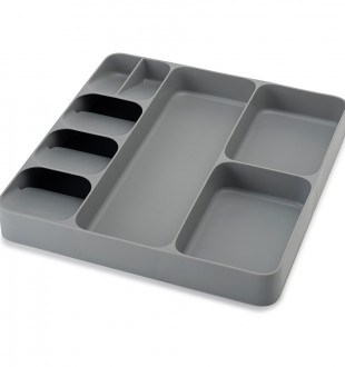 Органайзер для столовых приборов и кухонной утвари drawerstore™, серый 