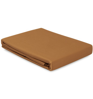 Простыня из сатина из коллекции meditation, caramel, 240х270 см 