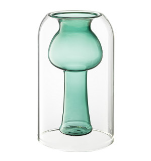 Ваза muse, 16 см, янтарная 