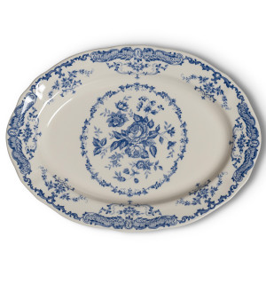 Блюдо овальное BLUE ROSE 30,9 см 