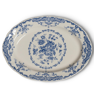 Блюдо овальное BLUE ROSE 30,9 см 