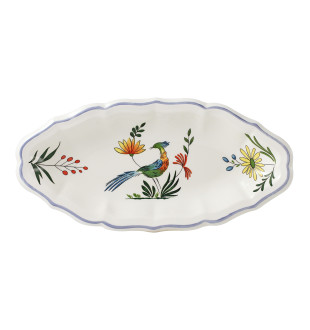 Блюдо овальное Oiseaux de Paradis 26,5х13,2 см 