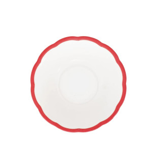 Чаша малая RED RIM 16,8 см Petalo bordo rosa