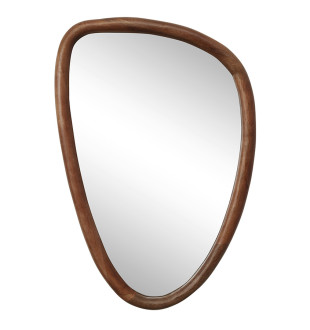 Зеркало настенное torhill, 55х78 см, коричневое 