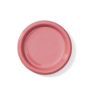 ТАРЕЛКА КРУЖОК Ø20 см - Розовая 