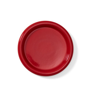 ТАРЕЛКА КРУЖОК Ø20 см - Красная 