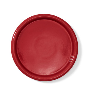 ТАРЕЛКА КРУГ Ø27 см - Красная 