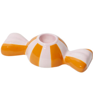 Подсвечник funfair, 5,5х12х3 см, оранжевый 