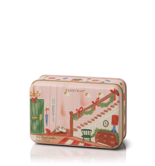 Свеча WASSAIL в металлической баночке с двумя фитилями 