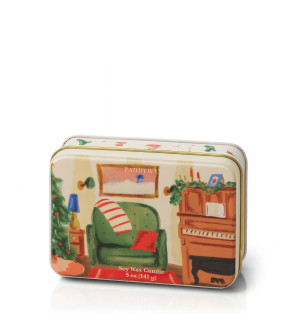 Свеча POMEGRANATE SPRUCE в металлической баночке с двумя фитилями 