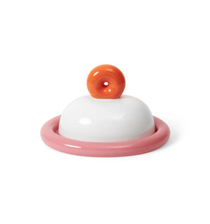 МАСЛЁНКА СЛИВОЧНОЕ КОЛЬЦО (Белый-оранжевый) 