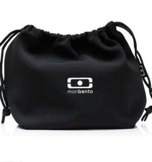Мешочек для ланча mb pochette, black/white 